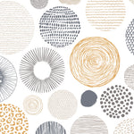 Lunch Napkin - Circles Textures