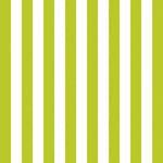 Lunch Napkin - Stripes Green