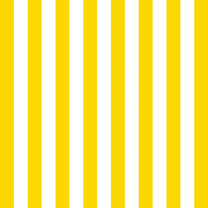 Lunch Napkin - Stripes Yellow