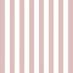 Lunch Napkin - Stripes Pastel Rose