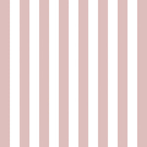 Lunch Napkin - Stripes Pastel Rose