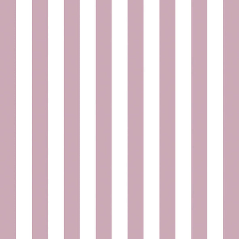 Lunch Napkin - Stripes Pale Rose