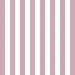 Lunch Napkin - Stripes Pale Rose