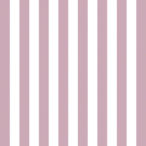 Lunch Napkin - Stripes Pale Rose