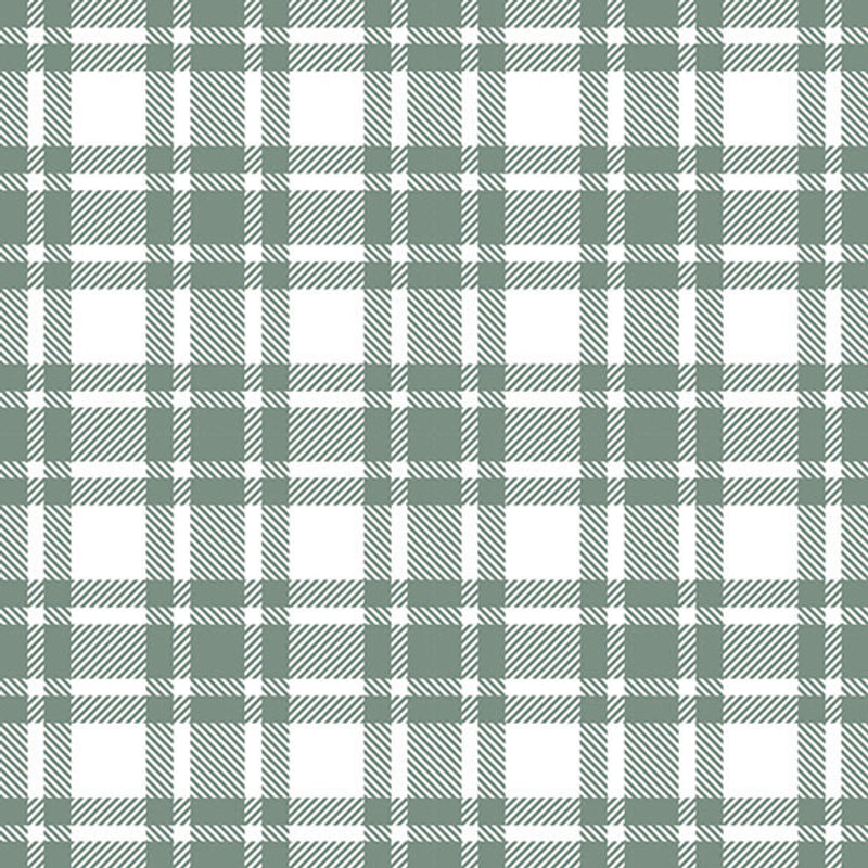 
                
                    Load image into Gallery viewer, Lunch Napkin - Checkered Pattern Sage
                
            