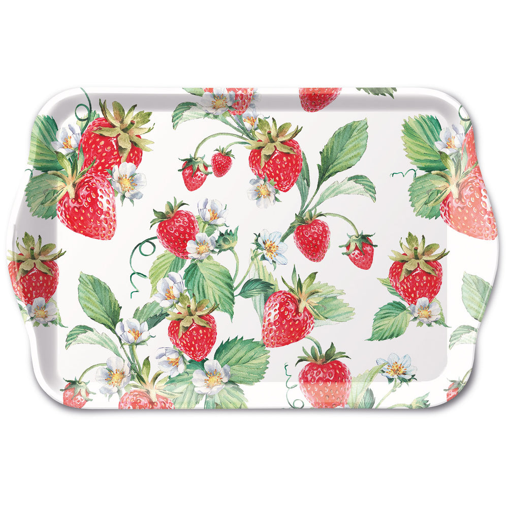 TRAY - Garden Strawberries (13 x 21cm)