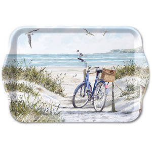 PLATEAU - Vélo à la plage (13 x 21cm)