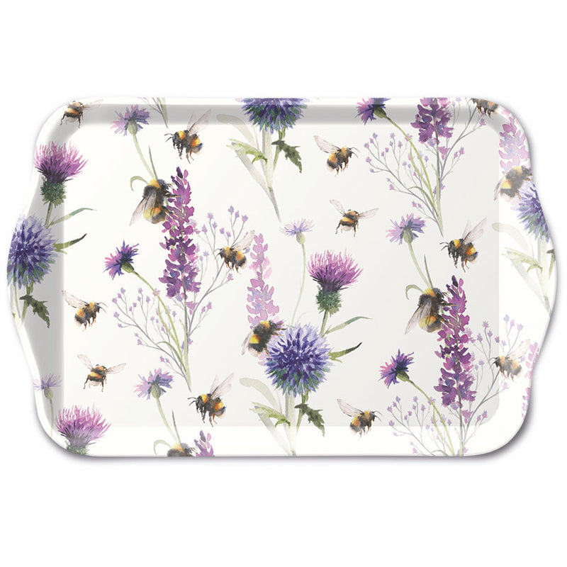 TRAY - Bumblebees in the Meadow (13 x 21cm)