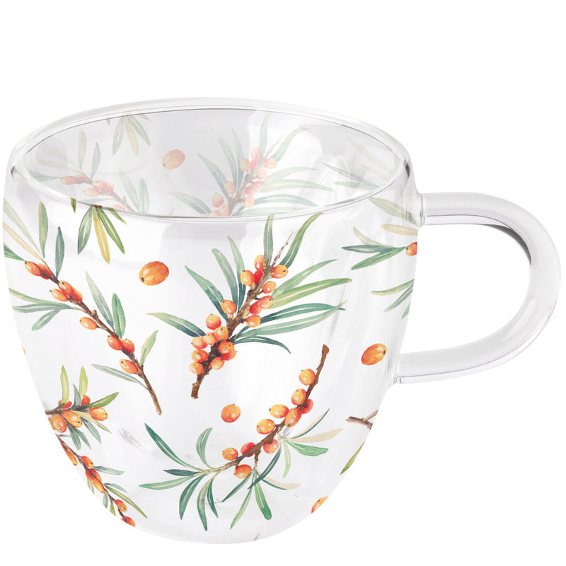 MUG (Double Wall) - Sea Buckthorn (200 mL)