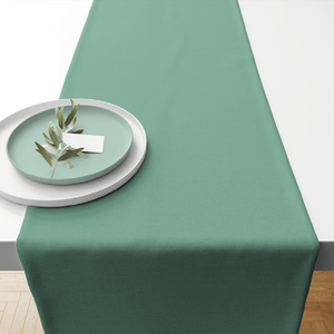 TABLE RUNNER (Cotton) - Uni MINT GREEN
