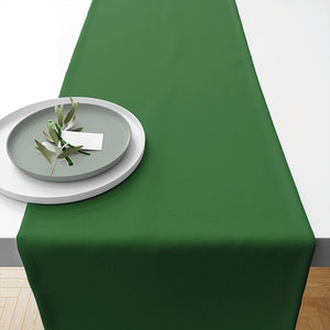 TABLE RUNNER (Cotton) - Uni GREEN
