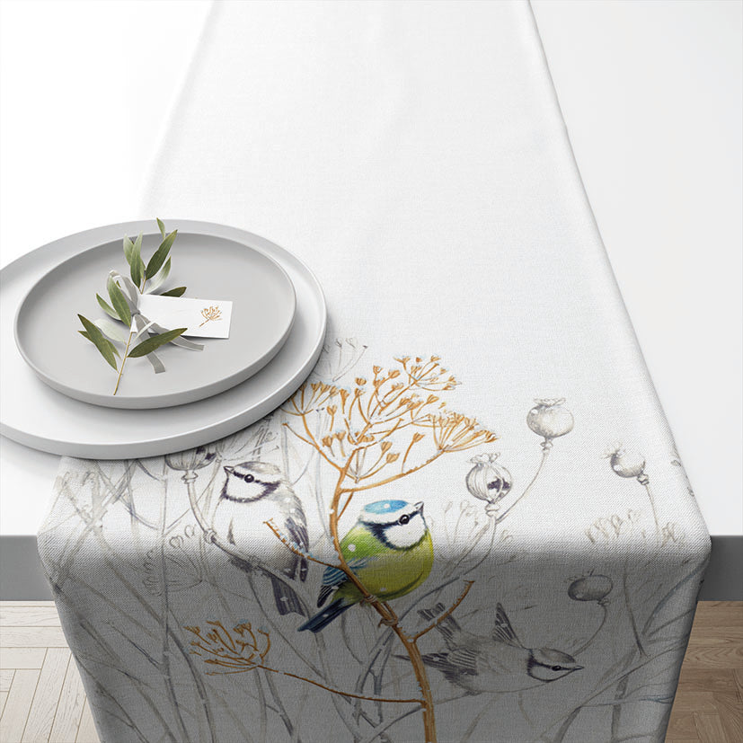 
                
                    Load image into Gallery viewer, TABLE RUNNER (Cotton) - Sweet Little Bird
                
            