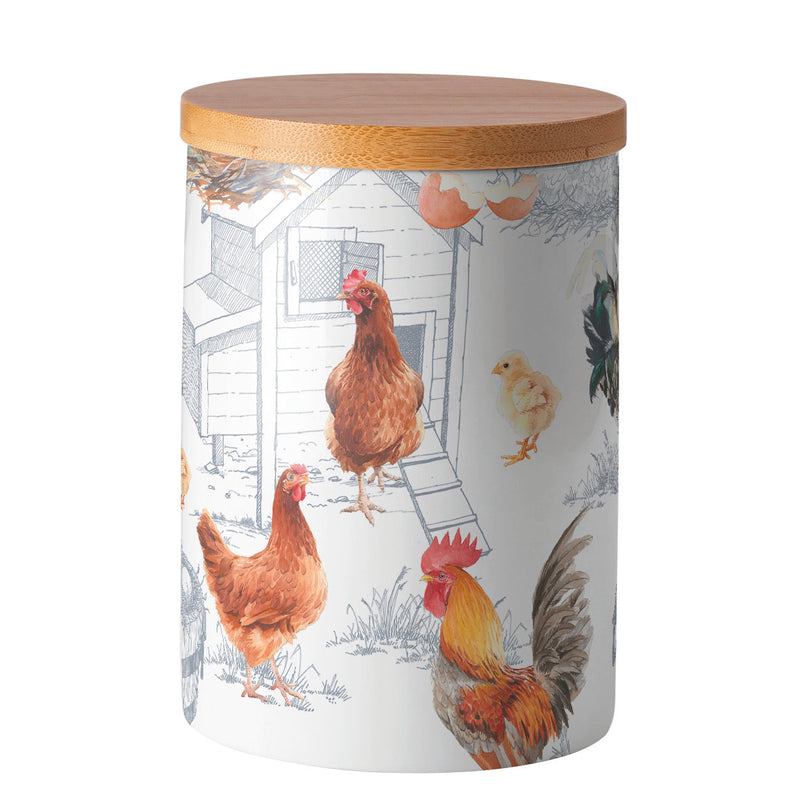
                
                    Load image into Gallery viewer, Storage Jar (MEDIUM) - Chicken Farm
                
            