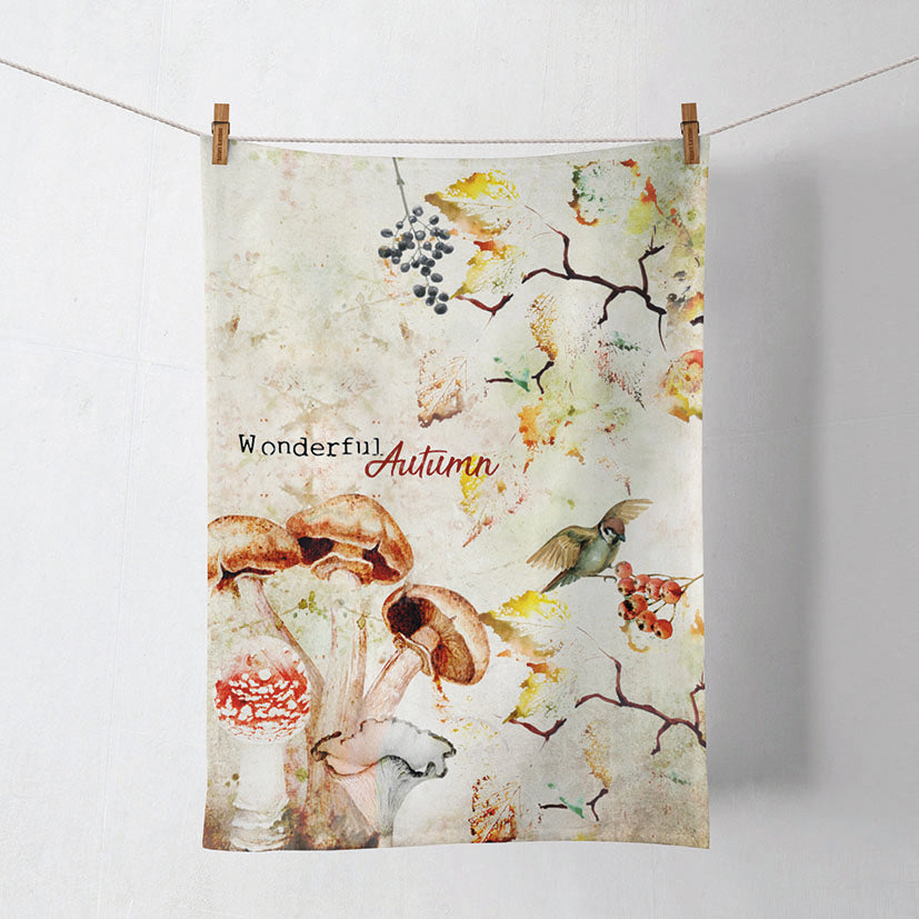 
                
                    Load image into Gallery viewer, Kitchen Towel - Wonderful Autumn
                
            