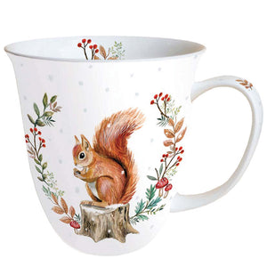 MUG (Fine Bone China) - Storing For Winter (400 mL)