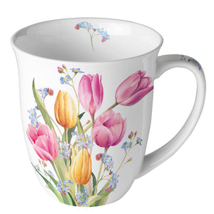 
                
                    Load image into Gallery viewer, MUG - Tulips Bouquet (400 mL)
                
            