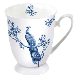 MUG (Fine Bone China) - Royal Peacock (250 mL)