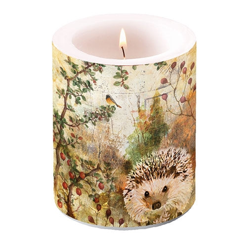 
                
                    Load image into Gallery viewer, Candle LARGE - Autumn Hedgehog
                
            