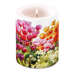 Candle LARGE - Tulips
