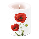 Bougie GRANDE - Fier Coquelicot