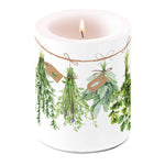Candle LARGE - Fresh Herbs