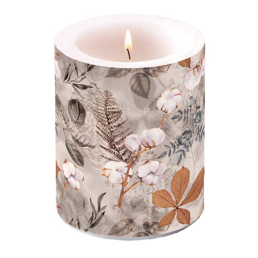 Candle LARGE - Cotton