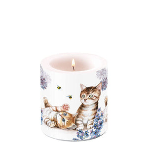 Candle SMALL - Cats And Bees