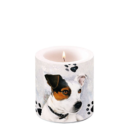 
                
                    Load image into Gallery viewer, Candle SMALL - Jack Russel
                
            