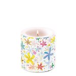 Candle SMALL - Fancy Flowers