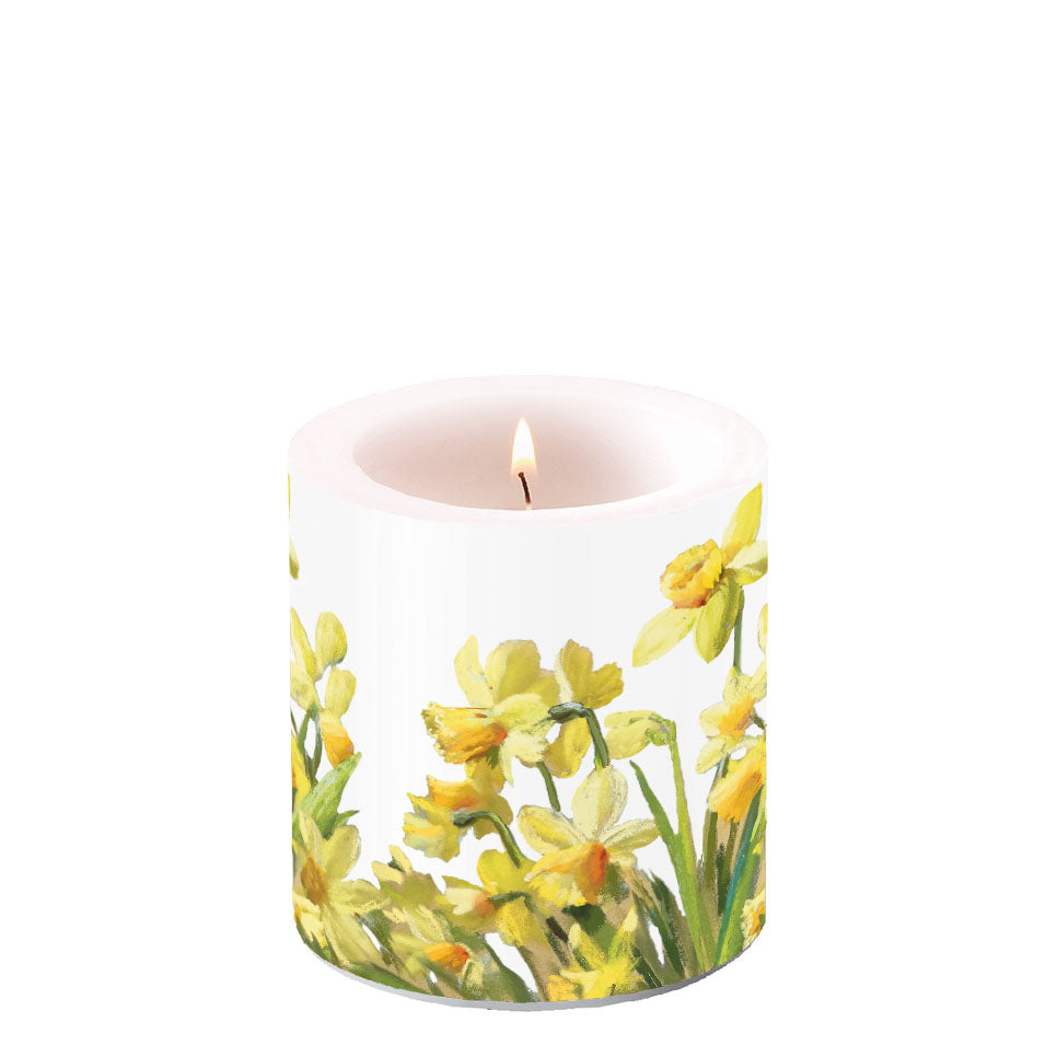 Candle SMALL - Golden Daffodils