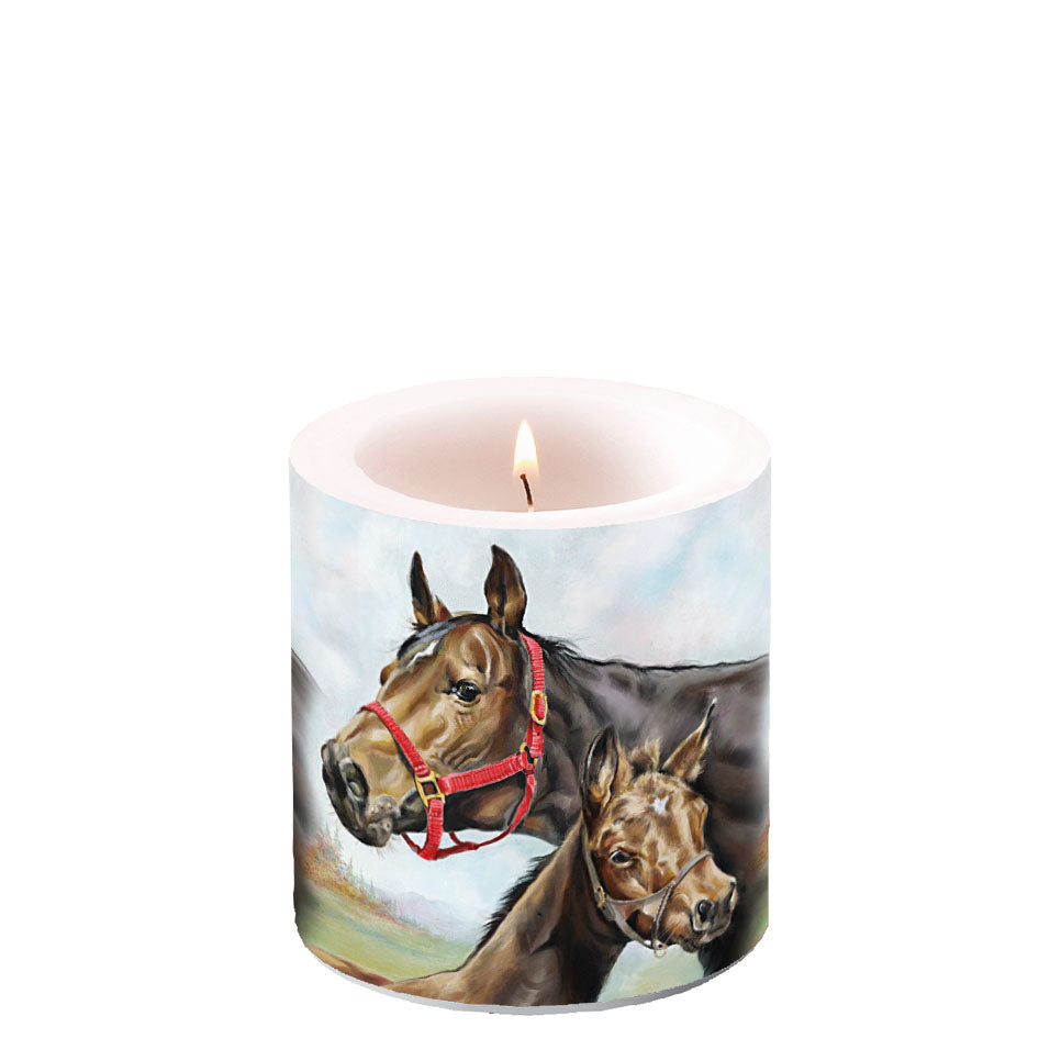 Candle SMALL - Horse Love
