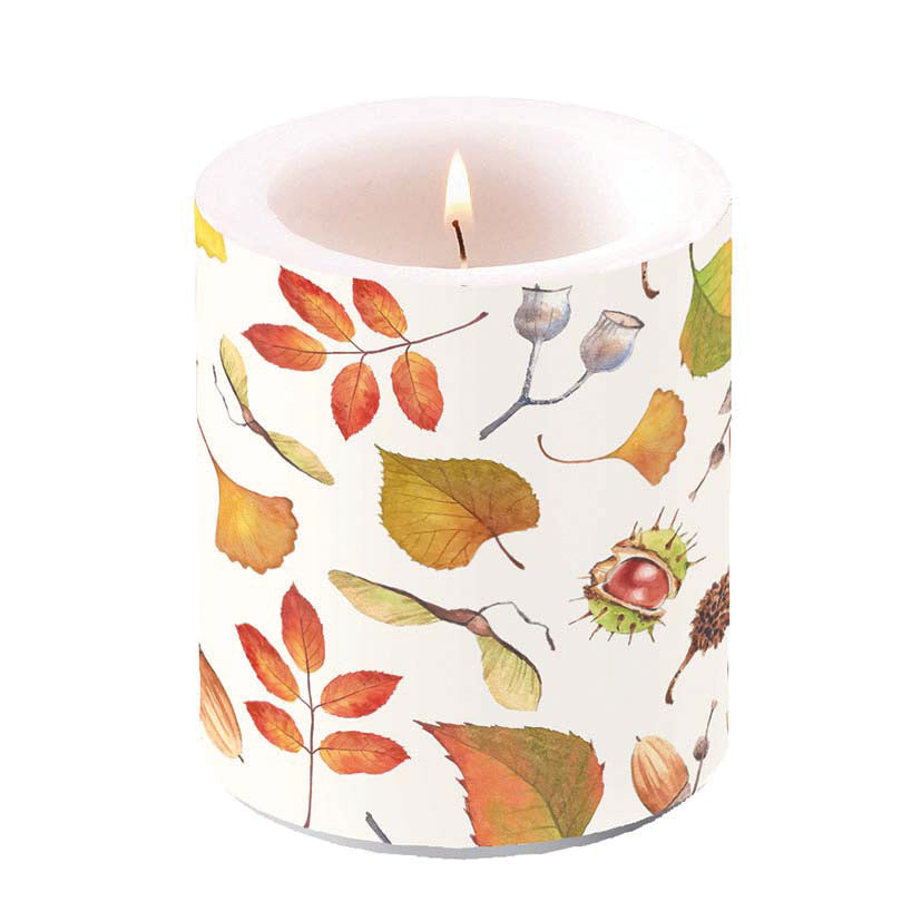 Candle MEDIUM - Autumn Details