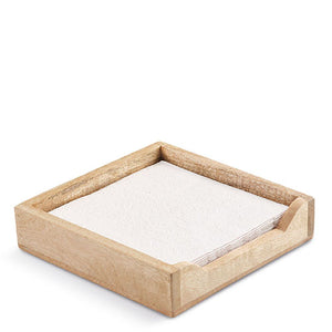 
                
                    Load image into Gallery viewer, Napkin Holder LUNCH - Wooden Nature
                
            