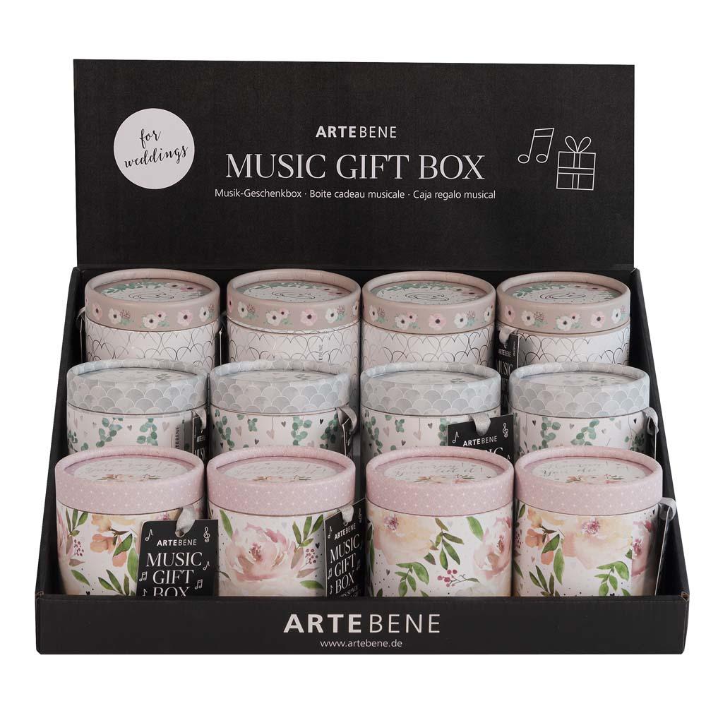 Music Box with Storage (WEDDING Collection) - Lovely Florals