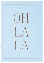 Notebook - Oh La La (A5)