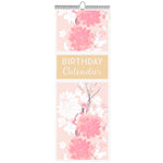 Birthday Calendar - Pink Florals