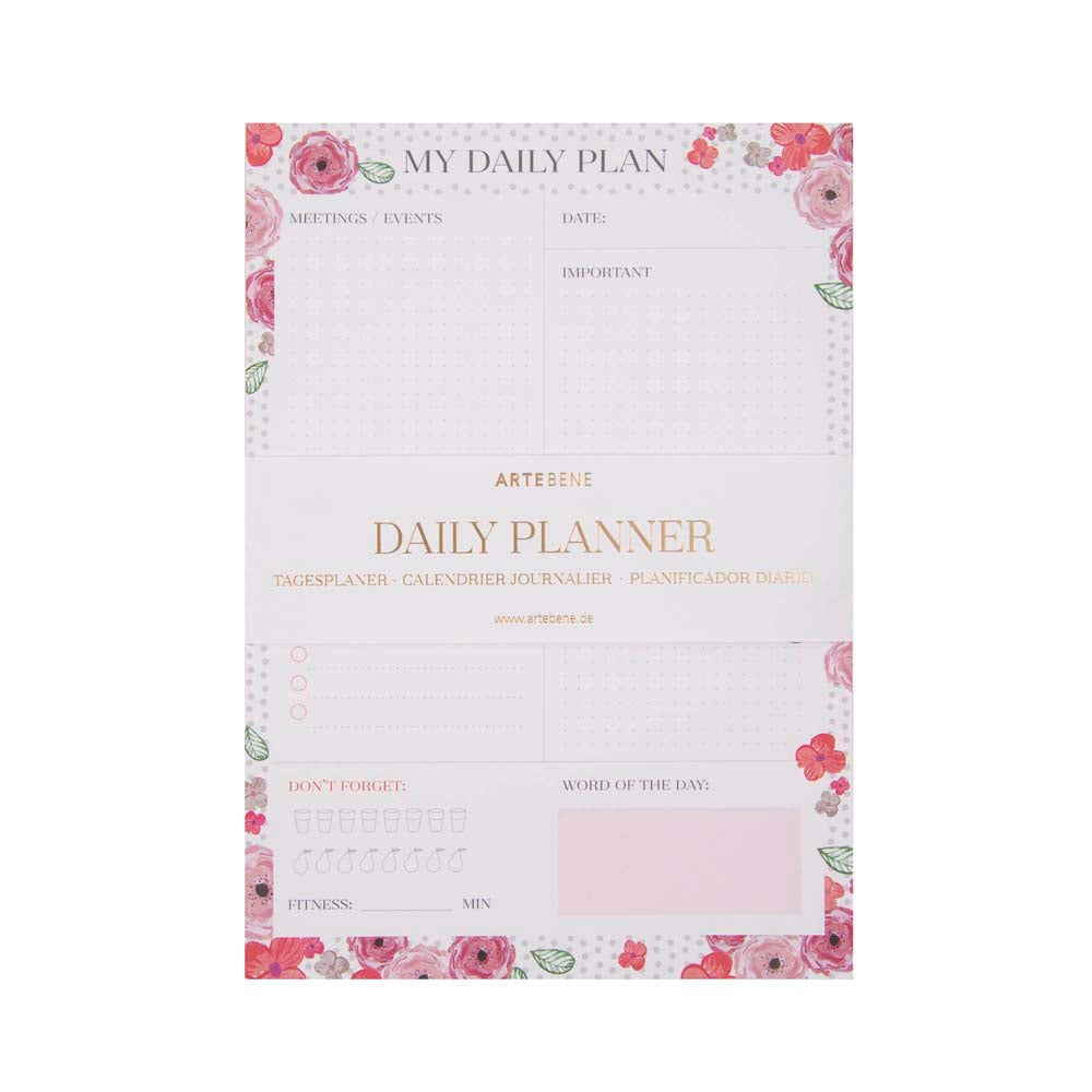 
                
                    Load image into Gallery viewer, Daily Planner - Roses All Over
                
            