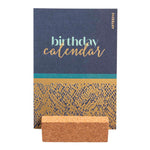 Birthday Calendar (Table) - Classy Birthday GOLD
