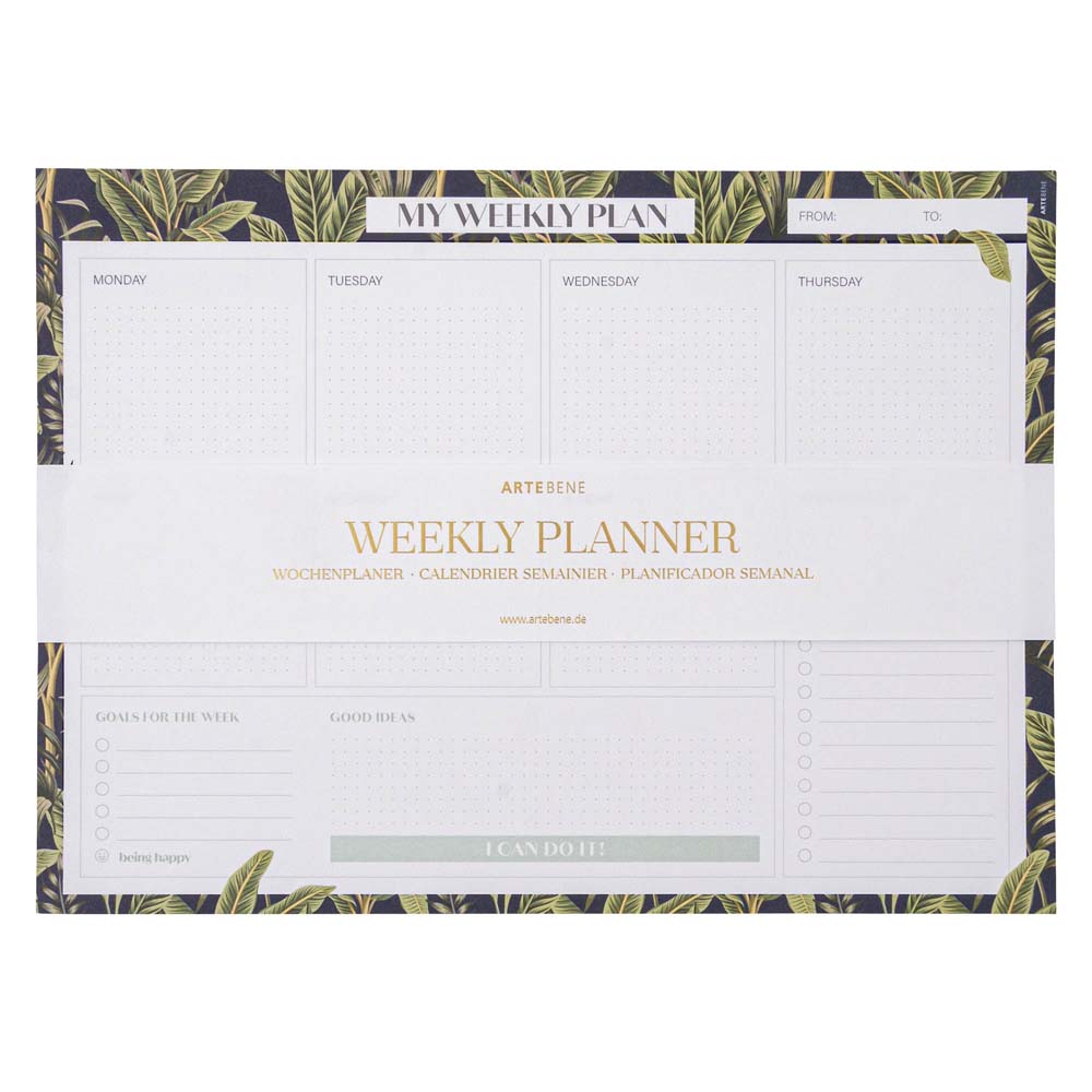 Weekly Planner - Jungle Fever