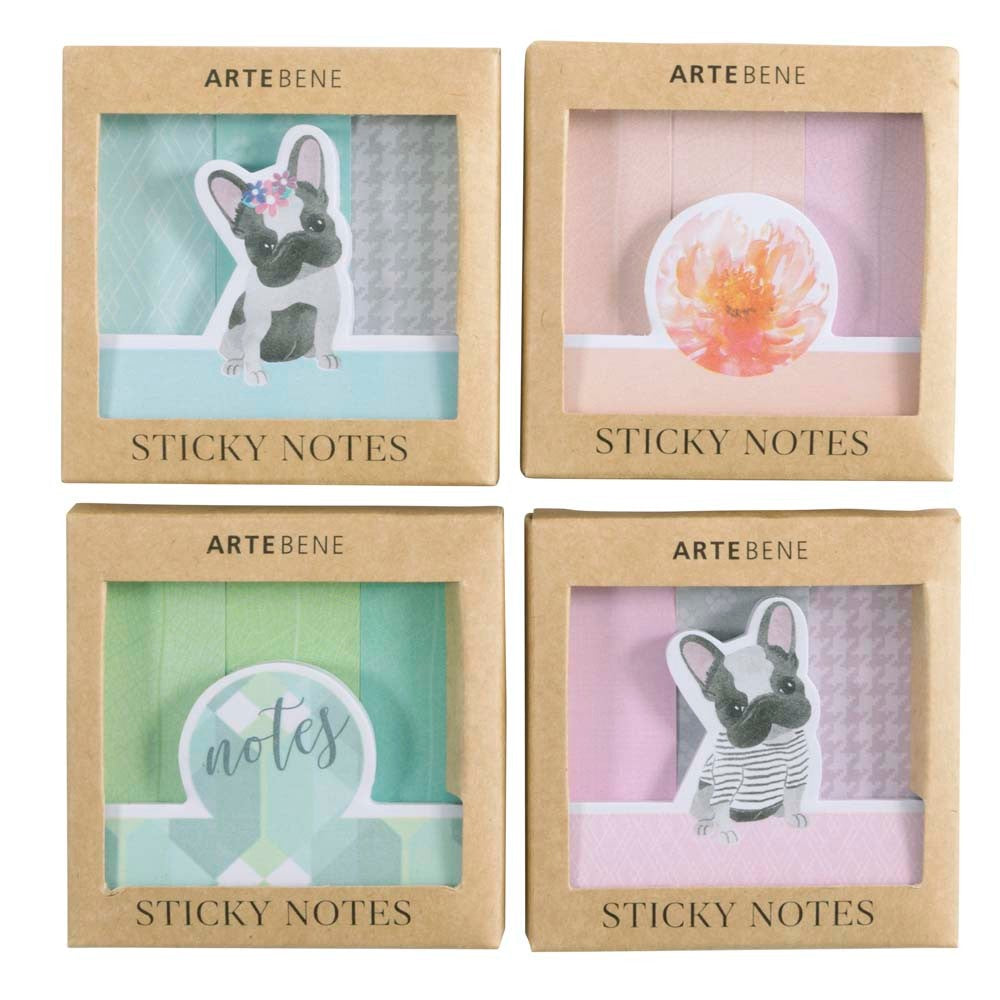 Notepad (Sticky) - Cute Puppy BLUE (PURE)