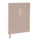 PREMIUM Notebook (A5) – Golden Feather (PURE)