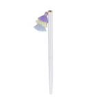 Writing Instrument - Luxury Pen with POM-POM Accent (WHITE)