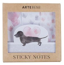 Notepad (Sticky) - Cute Puppy Pose 1 (PURE)