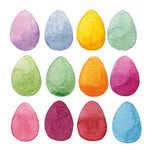 Lunch Napkin - Easter Eggs