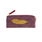 Pencil Bag - Feather PURPLE