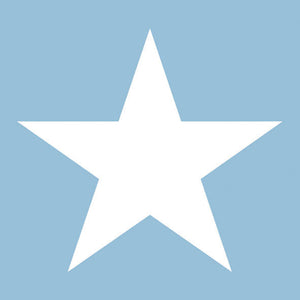 
                
                    Load image into Gallery viewer, Lunch Napkin - Star LIGHT BLUE
                
            