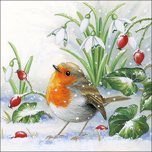 Lunch Napkin - Robin