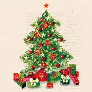 
                
                    Load image into Gallery viewer, Lunch Napkin - Christmas Tree
                
            