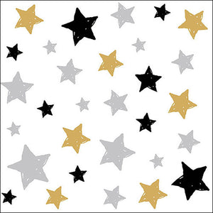 Lunch Napkin - Swirling Stars Mix