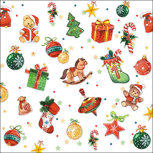 
                
                    Load image into Gallery viewer, Lunch Napkin - Tree Decorations
                
            